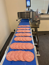 Load image into Gallery viewer, S.A.M. X3i FBW Fully Automatic Slicing Machine and Stacker with Conveyor Belt, i-Matic Product Holder and Scale