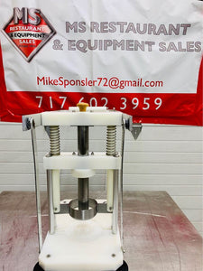 Display Specialties Commercial Table Counter Top Pineapple Corer Core Remover