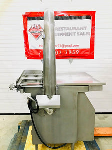 MODEL 3334SS-4003 MEAT SAW 208V 3ph 124” Blade Refurbished Tested/ Working!