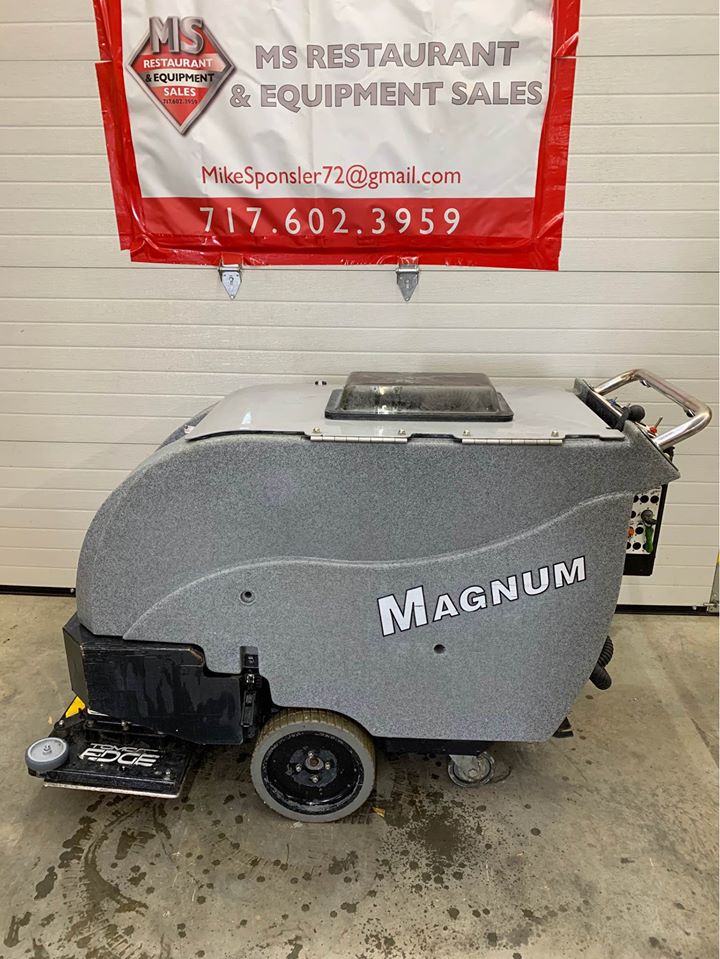 Tomcat Magnum Floor Scrubber Dryer W Batteries Working Ms Restaurant Equipment S