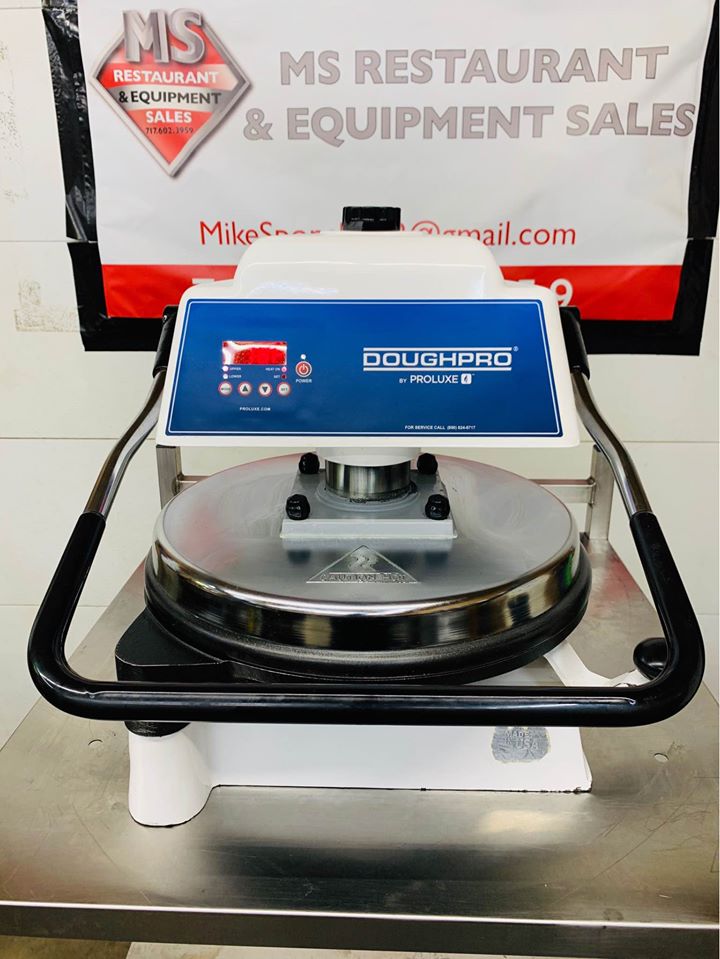 DoughPro DP1100 Heated Pizza / Tortilla Press Refurbished Tested & Working!