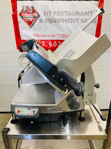 Hobart HS9N-1 13” 3 Speed w/ 3 Stroke Lengths Automatic Deli Slicer w Sharpener Refurbished