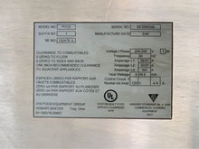 Load image into Gallery viewer, Baxter PW2E-40.5&quot;D-FL Double 62&quot; Wide Roll-In Proofer Cabinet 40&quot; Interior Depth, 2 Doors.