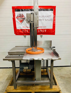 Hobart 6801 Meat Band Saw Refurbished, Rebuild Kit Installed 3ph Tested Working!