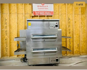 Middleby Marshall PS360G Double Stack Conveyor Pizza Ovens Tested & Working!