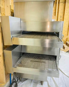 Middleby Marshall PS360G Double Stack Conveyor Pizza Ovens Tested & Working!