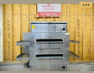 Middleby Marshall PS360G Double Stack Conveyor Pizza Ovens Tested & Working!