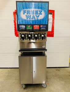 FBD-564 Carbonated Frozen Beverage Dispensor 4 Barrel
