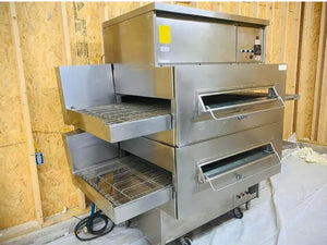 Middleby Marshall PS360G Double Stack Conveyor Pizza Ovens Tested & Working!