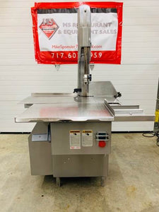 MODEL 3334SS-4003 MEAT SAW Fully Refurbished Tested & Working, NEW BLADES!