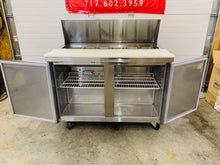 Load image into Gallery viewer, Adcraft USSL-2D U-Star 2 Door Pizza/Salad/Sandwich Prep Table Tested &amp; Working!