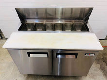 Load image into Gallery viewer, Adcraft USSL-2D U-Star 2 Door Pizza/Salad/Sandwich Prep Table Tested &amp; Working!