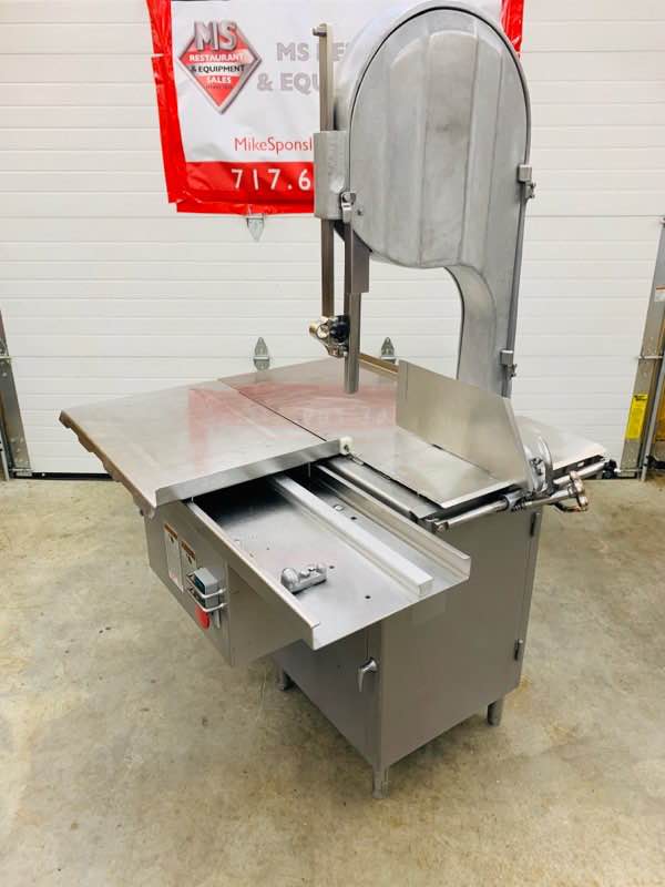 Biro 3334SS-4003 MEAT SAW 3ph 208/220V 3HP REFURBISHED TESTED & WORKING! W/blades