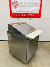 Load image into Gallery viewer, Delfield 4427NP-12M 27&quot; Sandwich/Salad Prep Table w/ Refrigerated Base, 115v