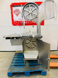 Biro 3334SS-4003 MEAT SAW 3ph 208/220V 3HP REFURBISHED TESTED & WORKING! W/blades