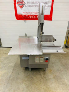 Biro 3334SS-4003 MEAT SAW 3ph 208/220V 3HP REFURBISHED TESTED & WORKING! W/blades