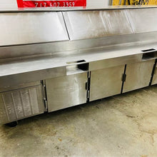Load image into Gallery viewer, TRAULSEN 120-INCH 4-DOOR 3-HOOD REFRIGERATED PREP TABLE