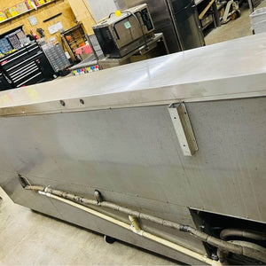 TRAULSEN 120-INCH 4-DOOR 3-HOOD REFRIGERATED PREP TABLE