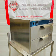 Load image into Gallery viewer, Alto-Shaam 500-2D 24.63&quot; Freestanding Warming Drawer w/ (2) 23&quot; Compartments, 120v (Used Once) Works
