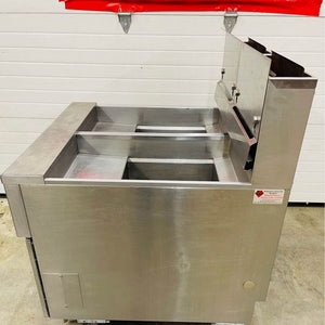 Pitco PH-SSHF55 Double Solstice Supreme Nat Gas Fryer with Filtration Clean Tested & Working!