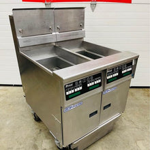 Load image into Gallery viewer, Pitco PH-SSHF55 Double Solstice Supreme Nat Gas Fryer with Filtration Clean Tested &amp; Working!