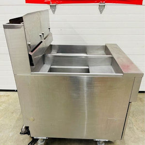 Pitco PH-SSHF55 Double Solstice Supreme Nat Gas Fryer with Filtration Clean Tested & Working!
