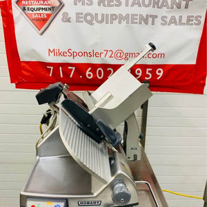 Hobart HS9N-1 13" Automatic Slicer with Interlocks - 1/2 hp Refurbished Tested & Working!