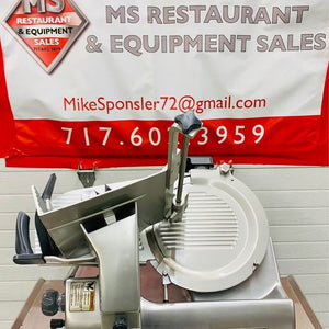 Hobart HS9N-1 13" Automatic Slicer with Interlocks - 1/2 hp Refurbished Tested & Working!