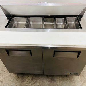 True TSSU-48-12-HC 48" Sandwich/Salad Prep Table w/ Refrigerated Base, 115v