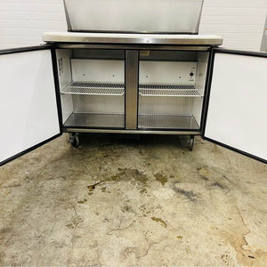 True TSSU-48-12-HC 48" Sandwich/Salad Prep Table w/ Refrigerated Base, 115v