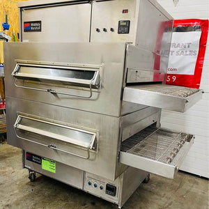 Middleby Marshall PS360WB Gas 40” Wide Belt DBL Stack Conveyor Ovens Tested & Working!