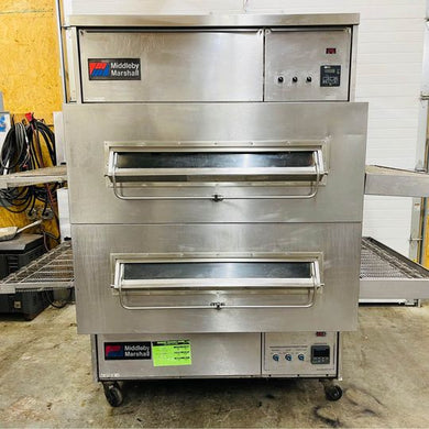 Middleby Marshall PS360WB Gas 40” Wide Belt DBL Stack Conveyor Ovens Tested & Working!