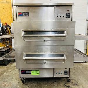 Middleby Marshall PS360WB Gas 40” Wide Belt DBL Stack Conveyor Ovens Tested & Working!