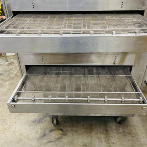Middleby Marshall PS360WB Gas 40” Wide Belt DBL Stack Conveyor Ovens Tested & Working!