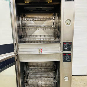 Fri-Jado STG7-P (Hobart) Double Stack Chicken / Rib Rotisserie Oven 208v 3ph Refurbished Working!