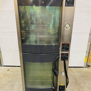Fri-Jado STG7-P (Hobart) Double Stack Chicken / Rib Rotisserie Oven 208v 3ph Refurbished Working!