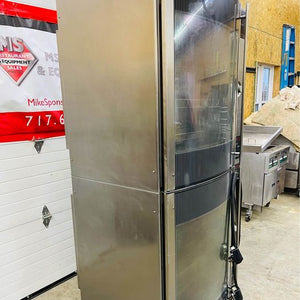 Fri-Jado STG7-P (Hobart) Double Stack Chicken / Rib Rotisserie Oven 208v 3ph Refurbished Working!