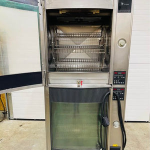 Fri-Jado STG7-P (Hobart) Double Stack Chicken / Rib Rotisserie Oven 208v 3ph Refurbished Working!