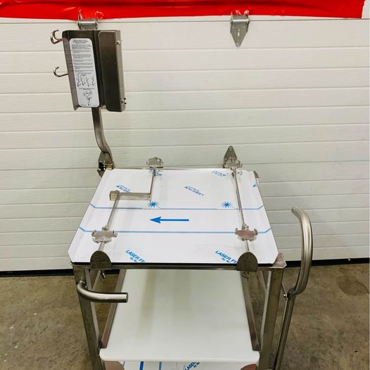 Face To Face Slicer Deli Buddy Mobile Stainless Cart New Unused Condition