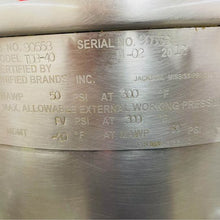 Load image into Gallery viewer, 2012 Groen TDB-40 Electric 10 Gal 40 Qt Steam Jacketed Soup Sauce Tilting Kettle