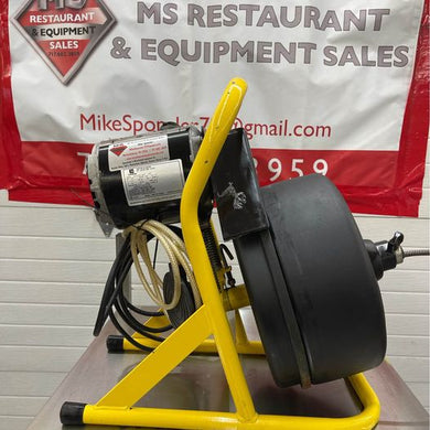 Cobra model 400 Cable Drum Machine / Drain CleanerFor: Sinks, Showers & Floor Drains