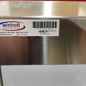 NEW OPEN BOX Winholt WHPS1110-WM, 12" Pedestal Mount Hand Sink w/ Faucet