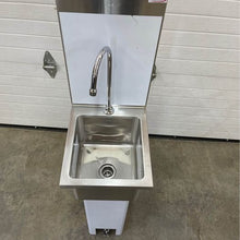 Load image into Gallery viewer, NEW OPEN BOX Winholt WHPS1110-WM, 12&quot; Pedestal Mount Hand Sink w/ Faucet
