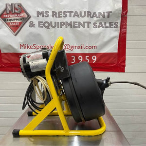 Cobra model 400 Cable Drum Machine / Drain CleanerFor: Sinks, Showers & Floor Drains