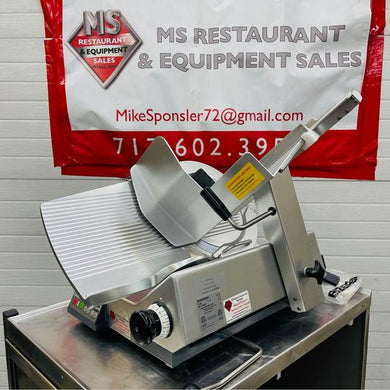 BIZERBA  2015 GSP-HD AUTOMATIC GRAVITY FEED 13” DELI  SLICER W/ SHARPENER REFURBISHED WORKING!