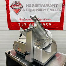 Load image into Gallery viewer, BIZERBA  2015 GSP-HD AUTOMATIC GRAVITY FEED 13” DELI  SLICER W/ SHARPENER REFURBISHED WORKING!
