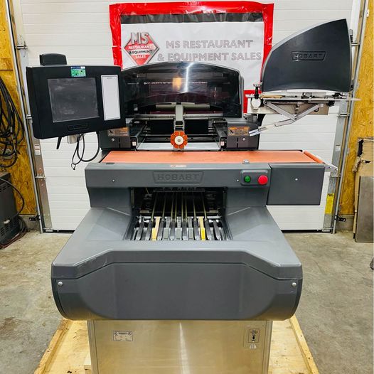 Hobart AWS -1LR Automatic Meat Wrapping W/ Scale & Printer Tested & Working!