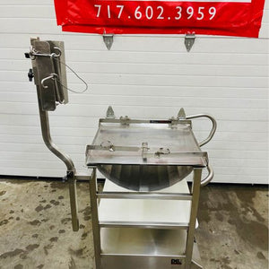 Face To Face Slicer Deli Buddy Mobile Stainless Cart