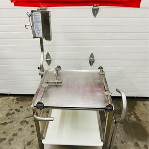 Face To Face Slicer Deli Buddy Mobile Stainless Cart
