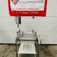 Load image into Gallery viewer, Face To Face Slicer Deli Buddy Mobile Stainless Cart